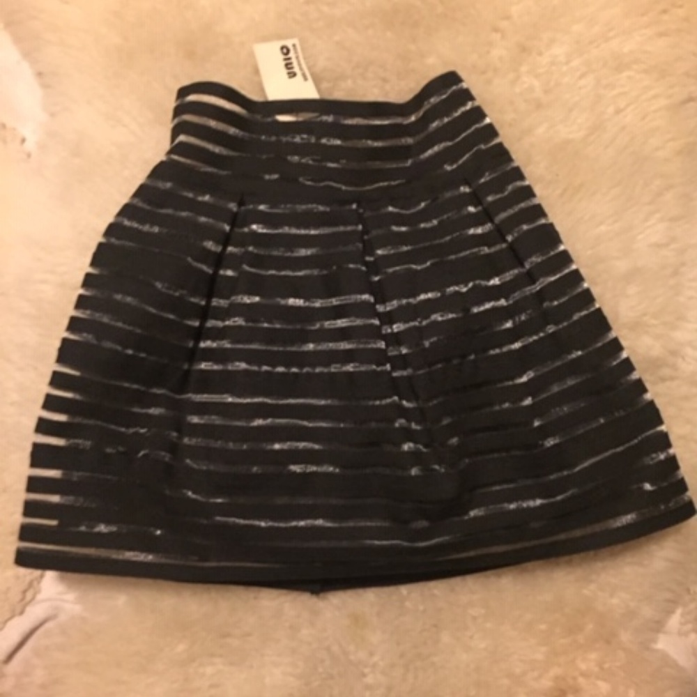Black Mini Skirt - small